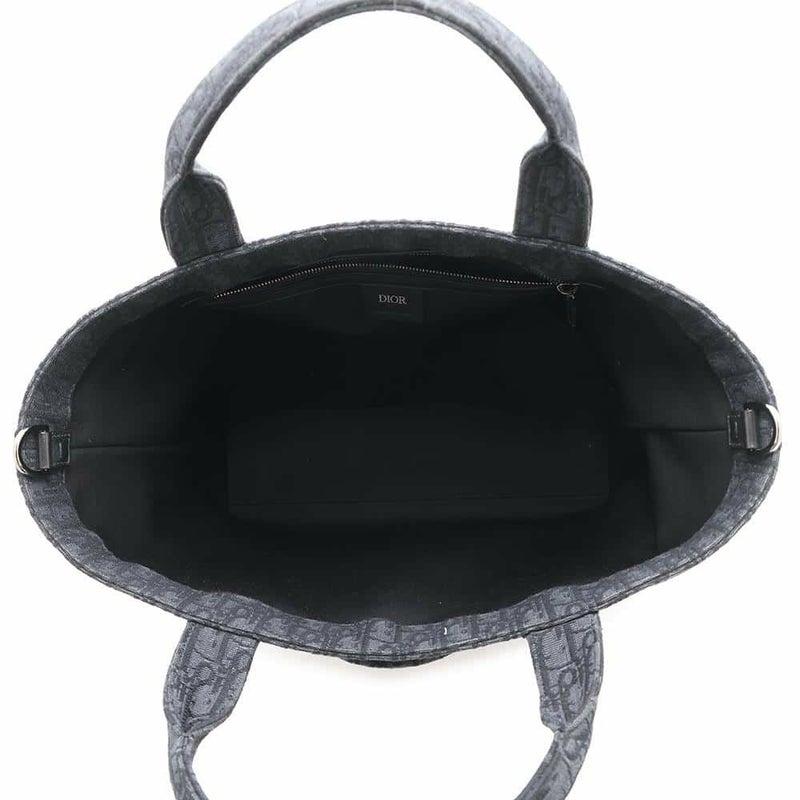 クリスチャン・ディオール トートバッグ オブリーク キャンバス 1WRSH178YJY Christian Dior 2wayショルダーバッグ 黒