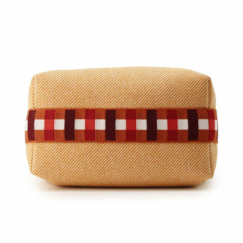 エルメス ポーチ ブリッド・ア・ブラックPM オ・カレ フォーヴ/シルバー金具 キャンバス HERMES ポーチ