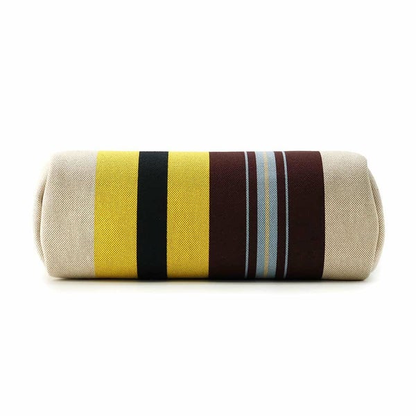 エルメス エールバッグジップPM ルトゥルネ レイユール・デキパージュ ブラック/エクリュ/シルバー金具 トワルアッシュ W刻印