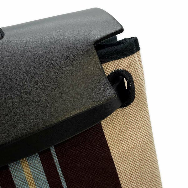 エルメス エールバッグジップPM ルトゥルネ レイユール・デキパージュ ブラック/エクリュ/シルバー金具 トワルアッシュ W刻印