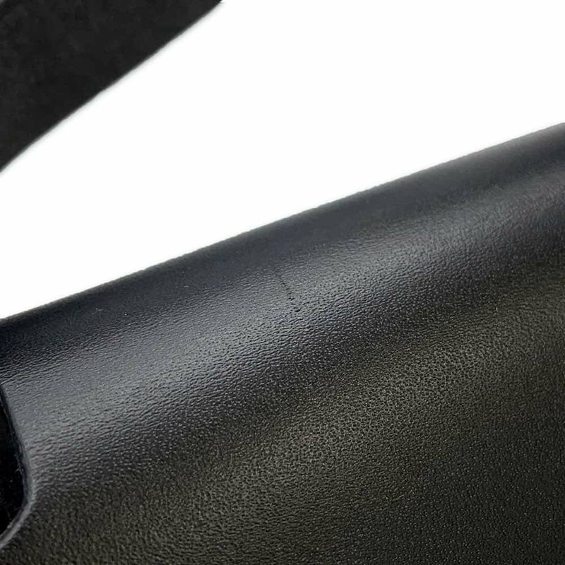 エルメス エールバッグジップPM ルトゥルネ レイユール・デキパージュ ブラック/エクリュ/シルバー金具 トワルアッシュ W刻印