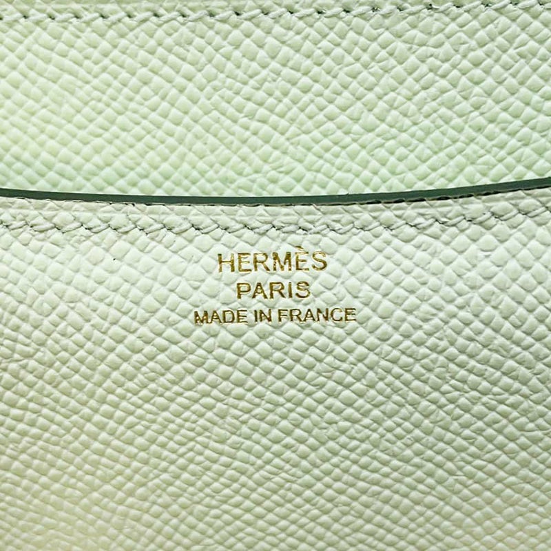 エルメス ミニ コンスタンス3 ミロワール ヴェールフィズ/シャンパンゴールド金具 エプソン B刻印