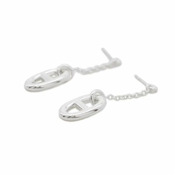 エルメス ピアス ファランドール シェーヌダンクルモチーフ SV925 シルバー Farandole HERMES ジュエリー