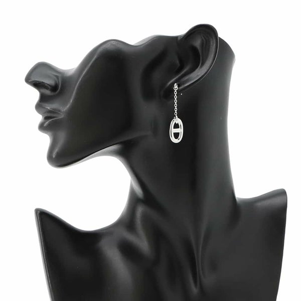 エルメス ピアス ファランドール シェーヌダンクルモチーフ SV925 シルバー Farandole HERMES ジュエリー