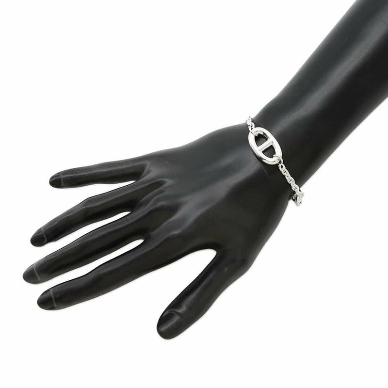 エルメス ブレスレット シェーヌダンクル ファランドール SV925シルバー サイズLG HERMES ジュエリー