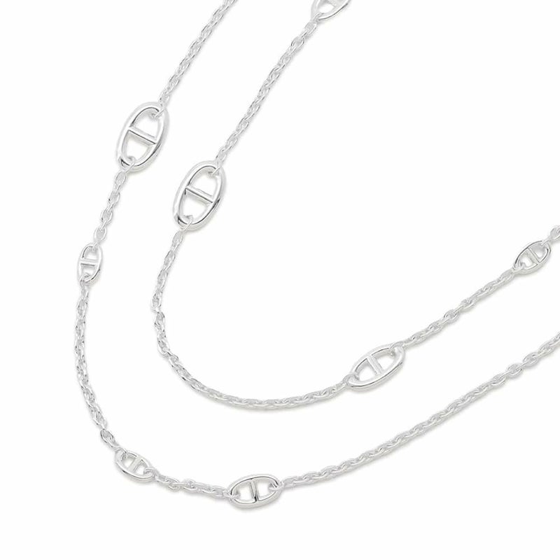 エルメス ネックレス シェーヌダンクル ファランドール 120 SV925シルバー HERMES ジュエリー