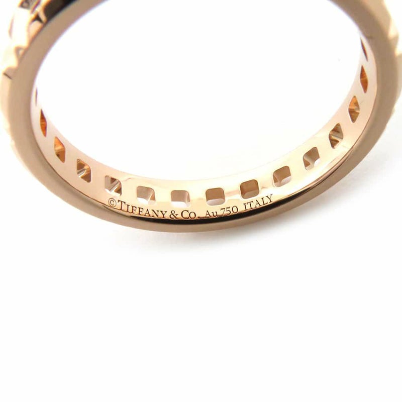 ティファニー リング Tトゥルー ナロー リング K18PGピンクゴールド リングサイズ約11号 63065234 Tiffany&Co. 指輪 ジュエリー