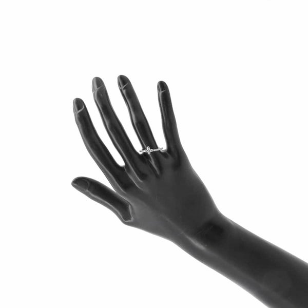 ティファニー リング フルールドリス ダイヤモンド Pt950プラチナ リングサイズ約11号 Tiffany&Co. 指輪 ジュエリー