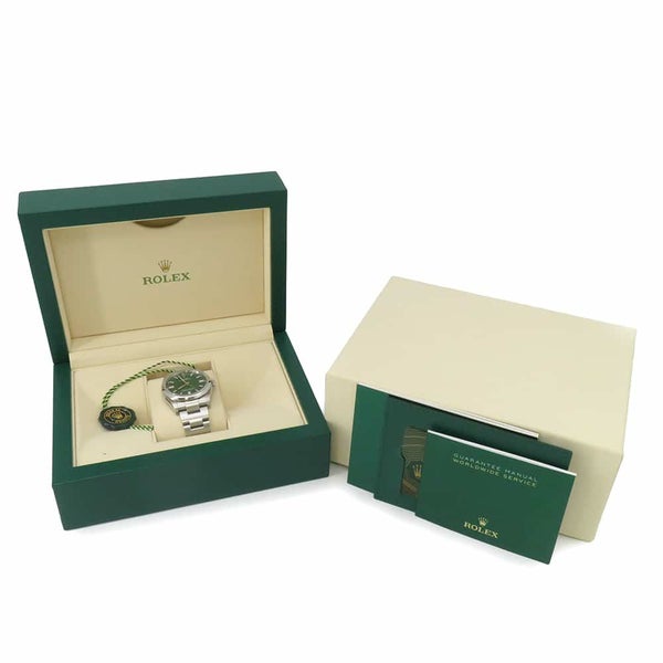 ロレックス オイスターパーペチュアル36 126000 ROLEX 腕時計 グリーン文字盤
