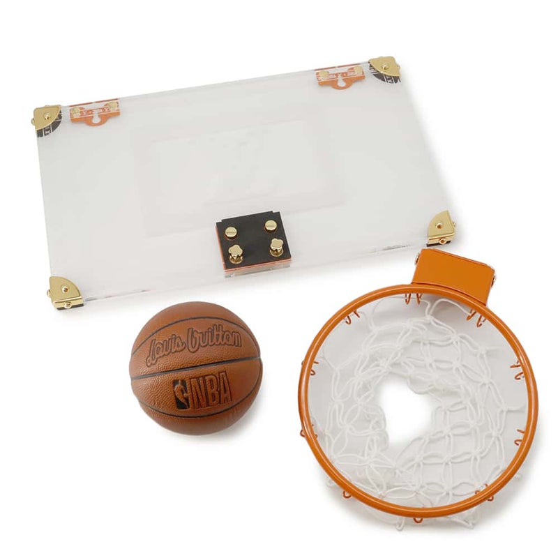ルイヴィトン モノグラム NBAコラボ バスケットゴール ミニボール GI0564 LOUIS VUITTON