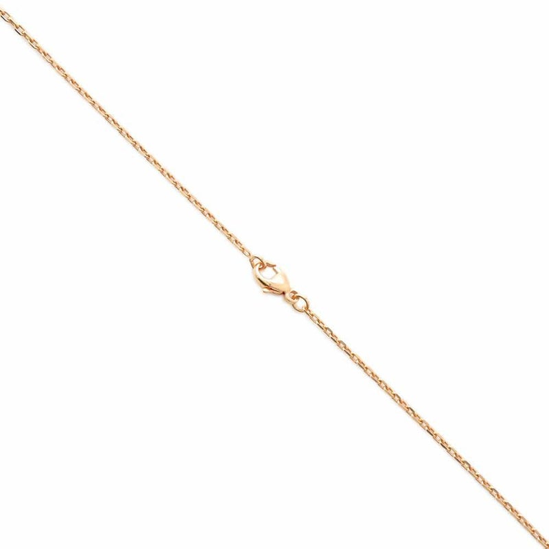 エルメス ネックレス ミニ・ポップアッシュ ホワイト/ピンクゴールド金具 HERMES アクセサリー