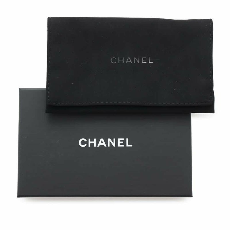 シャネル カードケース マトラッセ クラシックカードケース ココマーク キャビアスキン AP0214 CHANEL 名刺入れ 黒