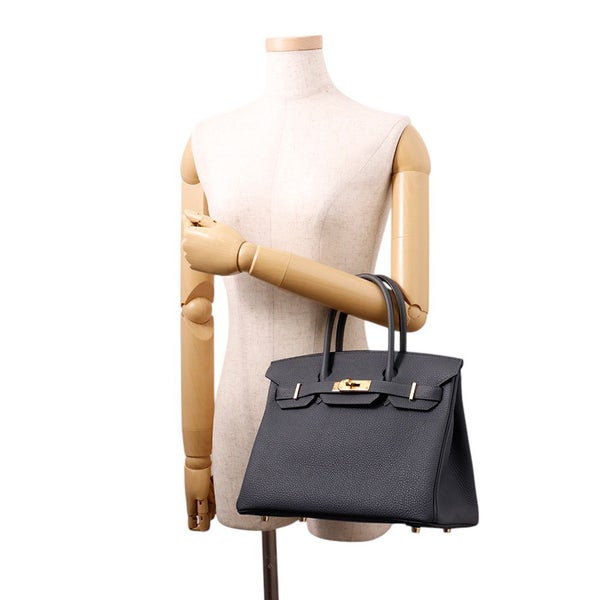 エルメス バーキン30 グリミスティ/ゴールド金具 トゴ G刻印 HERMES Birkin ハンドバッグ