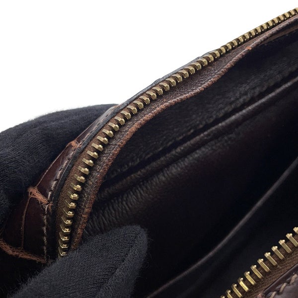 エルメス ハンドバッグ プリュム28 エベンヌ/ゴールド金具 ニロティカスマット □F刻印 HERMES バッグ