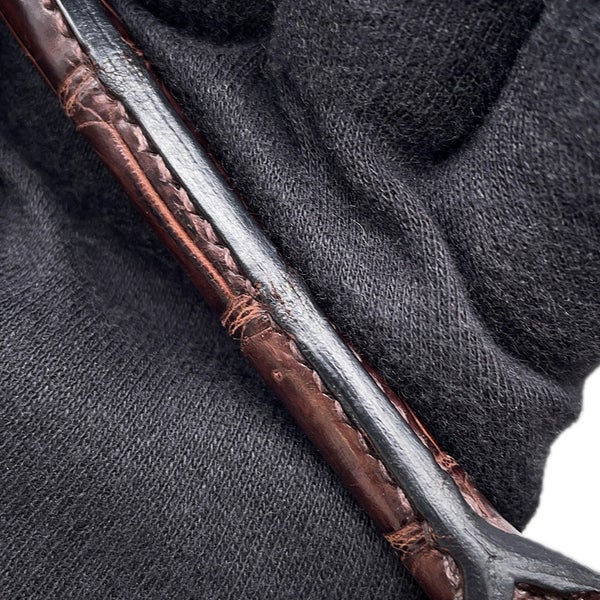 エルメス ハンドバッグ プリュム28 エベンヌ/ゴールド金具 ニロティカスマット □F刻印 HERMES バッグ