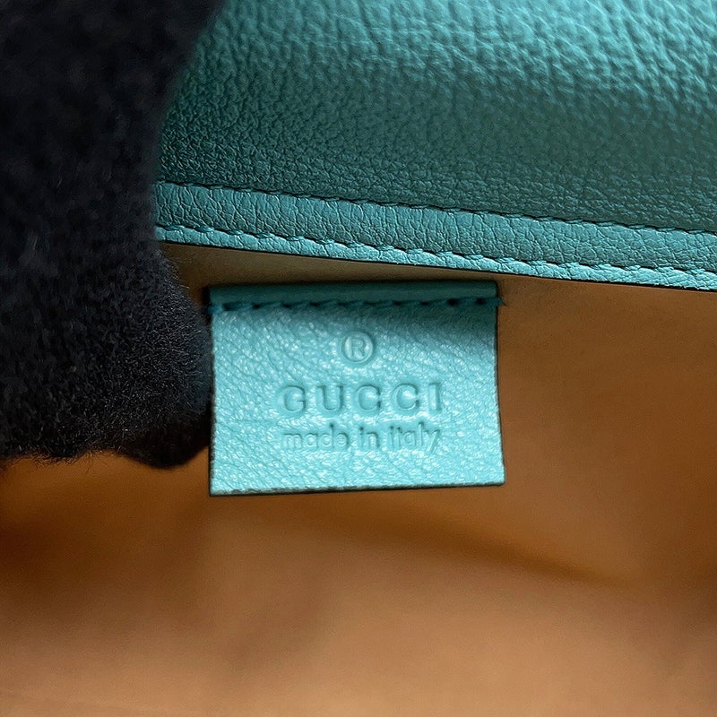 グッチ ハンドバッグ ダイアナ ミニ GG レザー/バンブー 655661 GUCCI 2wayショルダー