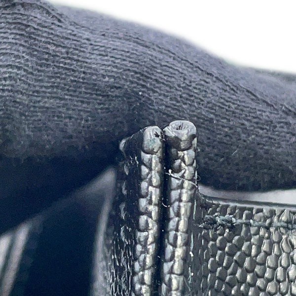 サンローランパリ チェーンウォレット カサンドラ エンベロープ レザー 393953 SAINT LAURENT PARIS 財布 黒