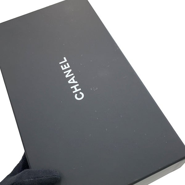 シャネル 長財布 マトラッセ ココマーク ロングウォレット キャビアスキン AP4247 CHANEL 白