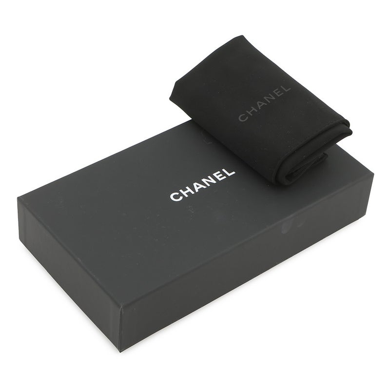 シャネル 長財布 マトラッセ ココマーク ロングウォレット キャビアスキン AP4247 CHANEL 白