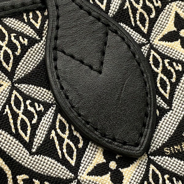 ルイヴィトン トートバッグ モノグラム・ジャガード Since1854 ネヴァーフル MM M57230 ヴィトン バッグ  ショルダーバッグ 黒