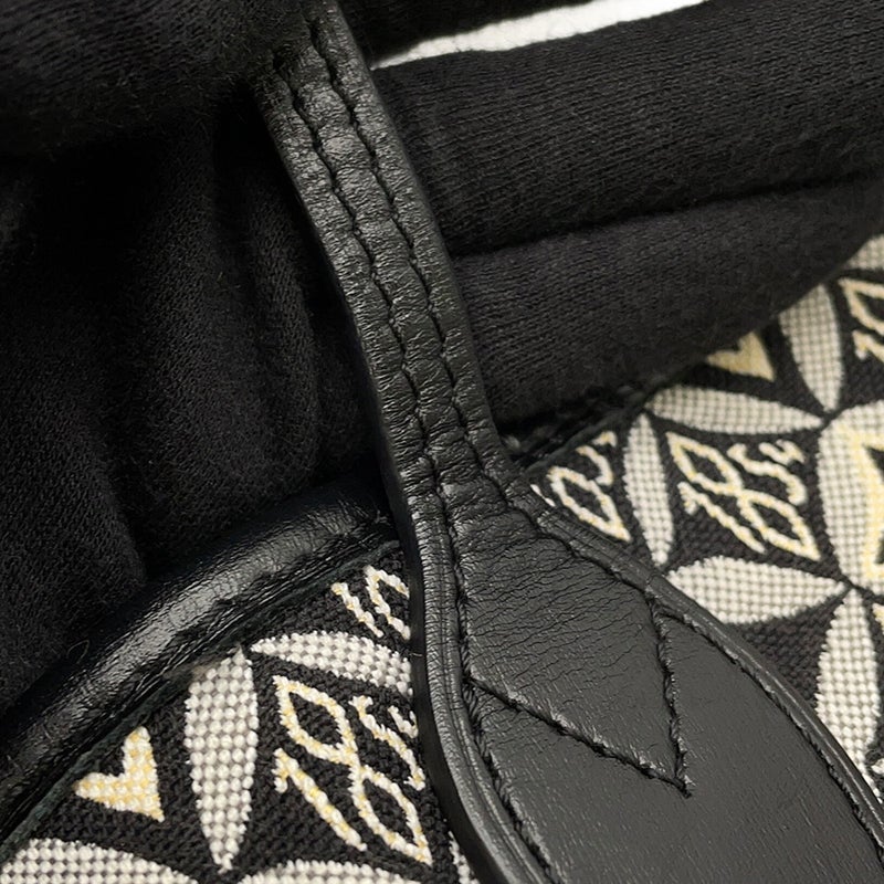 ルイヴィトン トートバッグ モノグラム・ジャガード Since1854 ネヴァーフル MM M57230 ヴィトン バッグ  ショルダーバッグ 黒