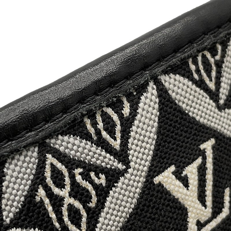 ルイヴィトン トートバッグ モノグラム・ジャガード Since1854 ネヴァーフル MM M57230 ヴィトン バッグ  ショルダーバッグ 黒