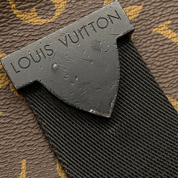 ルイヴィトン ショルダーバッグ モノグラム・マカサー アーチー・メッセンジャー M46442 LOUIS VUITTON ヴィトン メンズ 黒