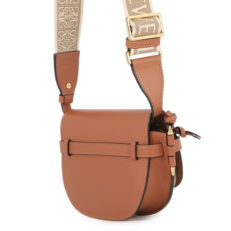 ロエべ ショルダーバッグ ゲート デュアル ミニ ブラウン A650N46X13 LOEWE
