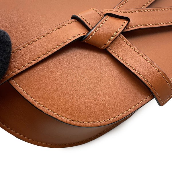 ロエべ ショルダーバッグ ゲート デュアル ミニ ブラウン A650N46X13 LOEWE