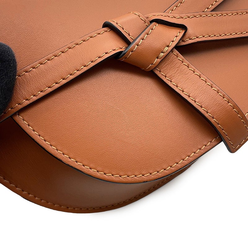 ロエべ ショルダーバッグ ゲート デュアル ミニ ブラウン A650N46X13 LOEWE