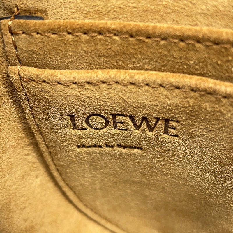 ロエべ ショルダーバッグ ゲート デュアル ミニ ブラウン A650N46X13 LOEWE