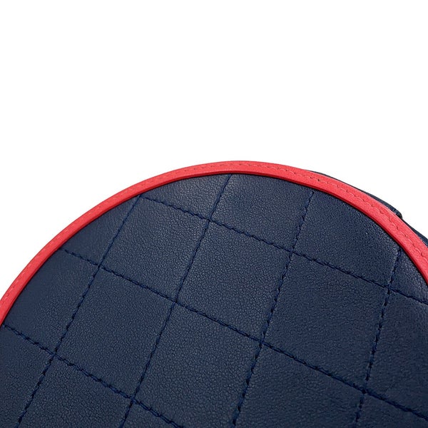 シャネル チェーンショルダーバッグ マトラッセ ココマーク ラウンド ラムスキン AP0060 CHANEL