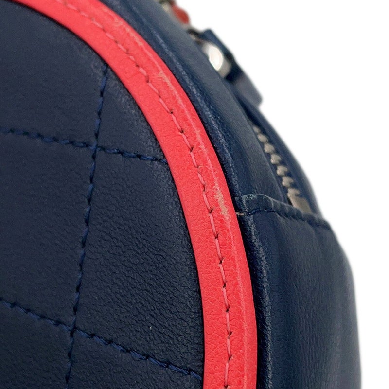 シャネル チェーンショルダーバッグ マトラッセ ココマーク ラウンド ラムスキン AP0060 CHANEL