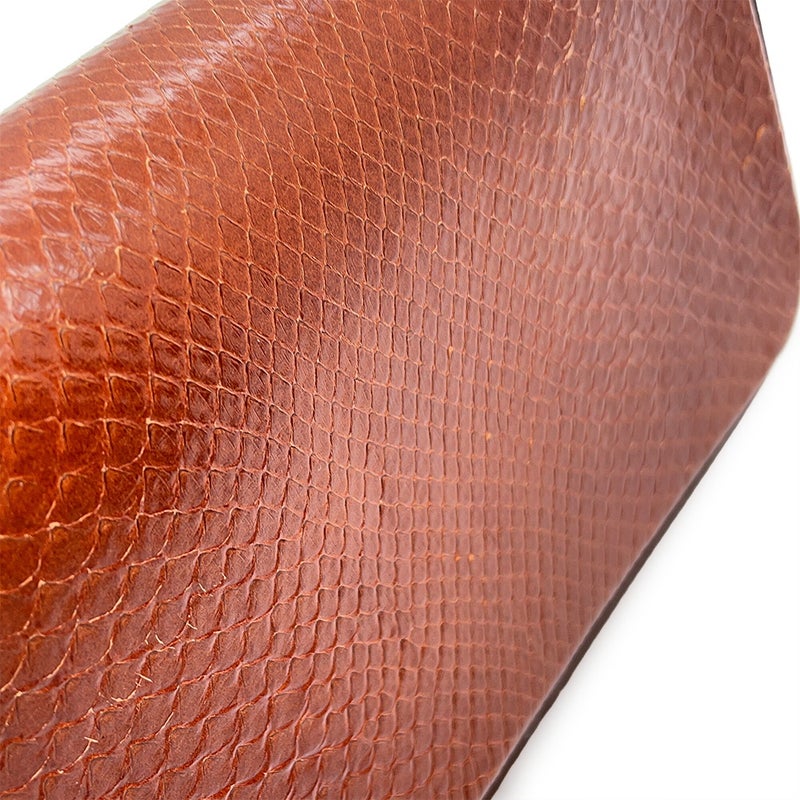 セリーヌ チェーンショルダーバッグ トリオンフ パイソン 199244 CELINE ブラウン