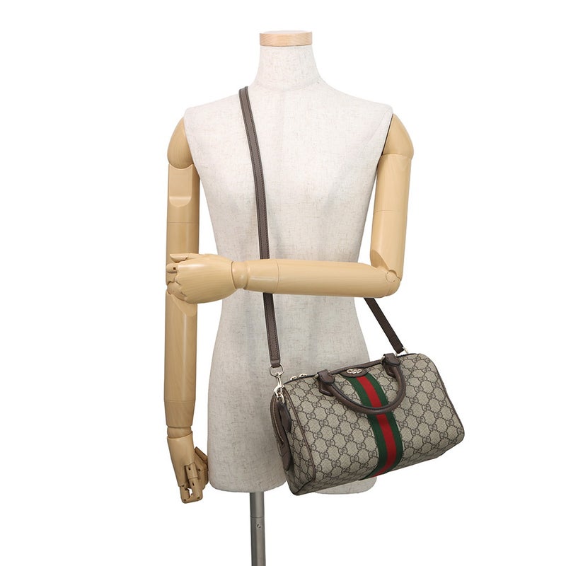 グッチ ハンドバッグ オフィディア ミディアム ボストンバッグ GGスプリーム/レザー 836825 GUCCI 2wayショルダー
