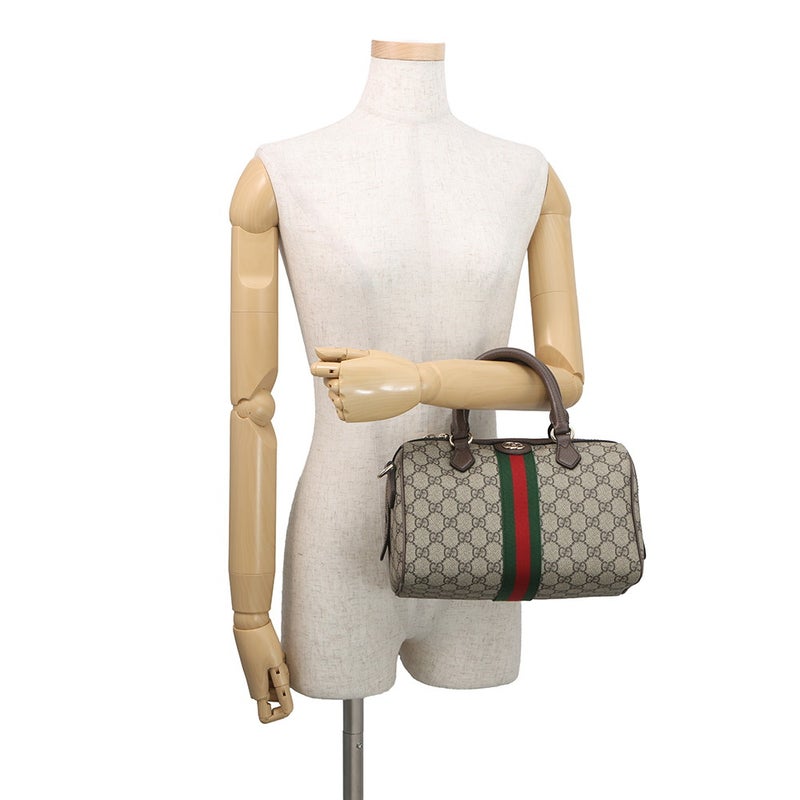 グッチ ハンドバッグ オフィディア ミディアム ボストンバッグ GGスプリーム/レザー 836825 GUCCI 2wayショルダー