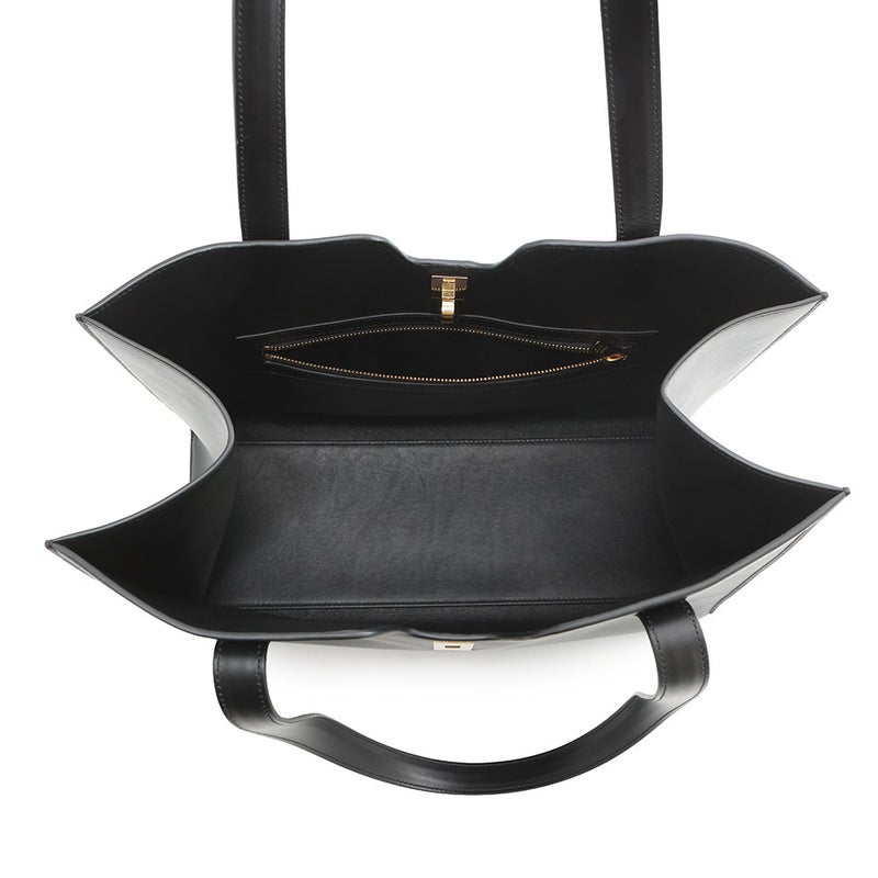 セリーヌ トートバッグ 16セーズ カバ レザー 112583EZU.38NO CELINE 黒