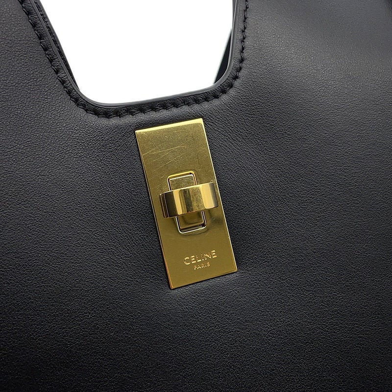 セリーヌ トートバッグ 16セーズ カバ レザー 112583EZU.38NO CELINE 黒