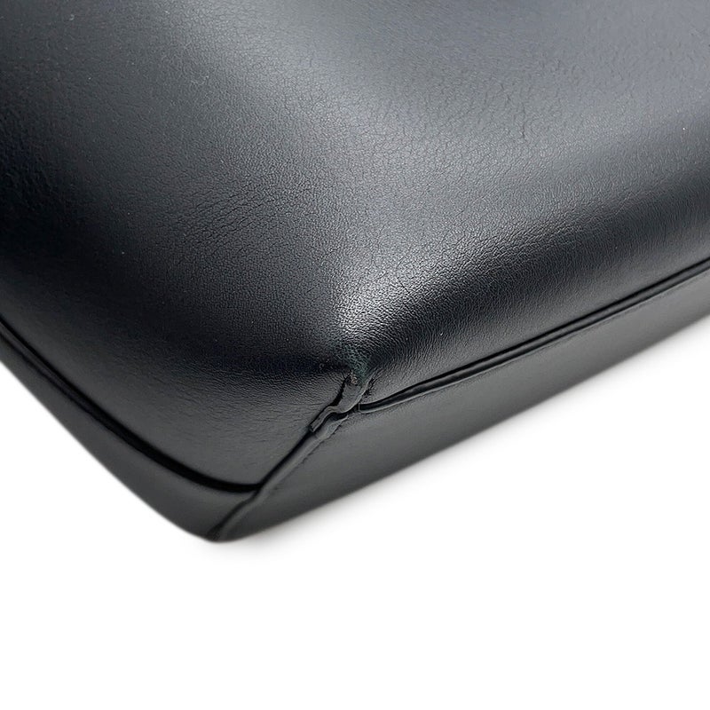 ロエベ トートバッグ アナグラム レザー A717S72X11 LOEWE 2wayショルダーバッグ 黒 白