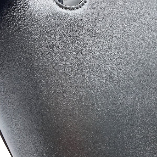 ロエベ トートバッグ アナグラム レザー A717S72X11 LOEWE 2wayショルダーバッグ 黒 白