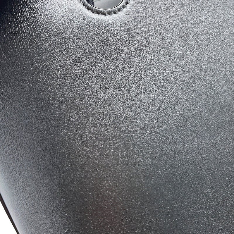 ロエベ トートバッグ アナグラム レザー A717S72X11 LOEWE 2wayショルダーバッグ 黒 白