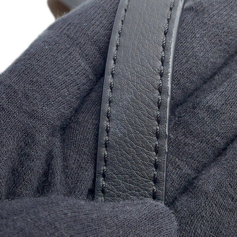 ロエベ トートバッグ アナグラム レザー A717S72X11 LOEWE 2wayショルダーバッグ 黒 白