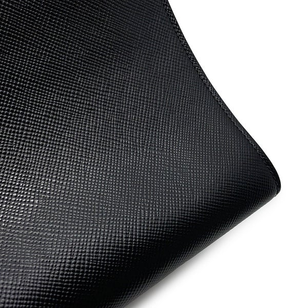 プラダ ハンドバッグ モノクローム サフィアーノレザー PRADA 1BA156 2wayショルダーバッグ 黒