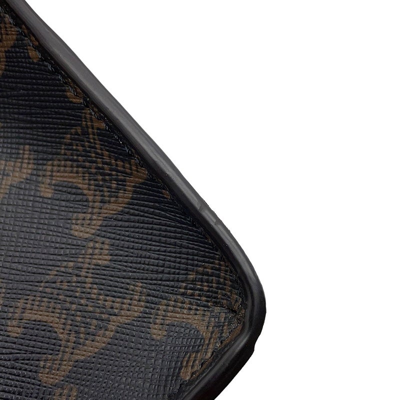 セリーヌ ハンドバッグ トリオンフ ミニ バーティカル カバ PVC/レザー 194372 CELINE 2wayショルダーバッグ ブラウン