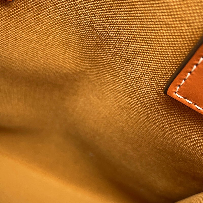 セリーヌ ハンドバッグ トリオンフ ミニ バーティカル カバ PVC/レザー 194372 CELINE 2wayショルダーバッグ ブラウン