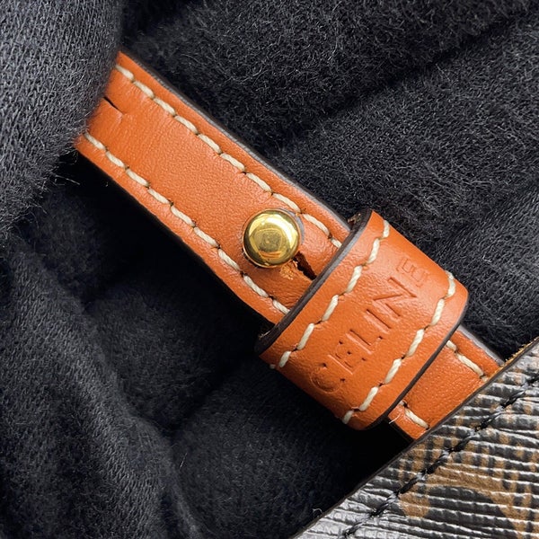 セリーヌ ハンドバッグ トリオンフ ミニ バーティカル カバ PVC/レザー 194372 CELINE 2wayショルダーバッグ ブラウン