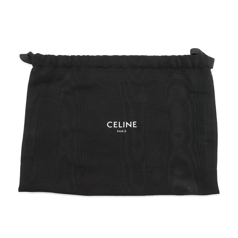 セリーヌ ハンドバッグ トリオンフ ミニ バーティカル カバ PVC/レザー 194372 CELINE 2wayショルダーバッグ ブラウン