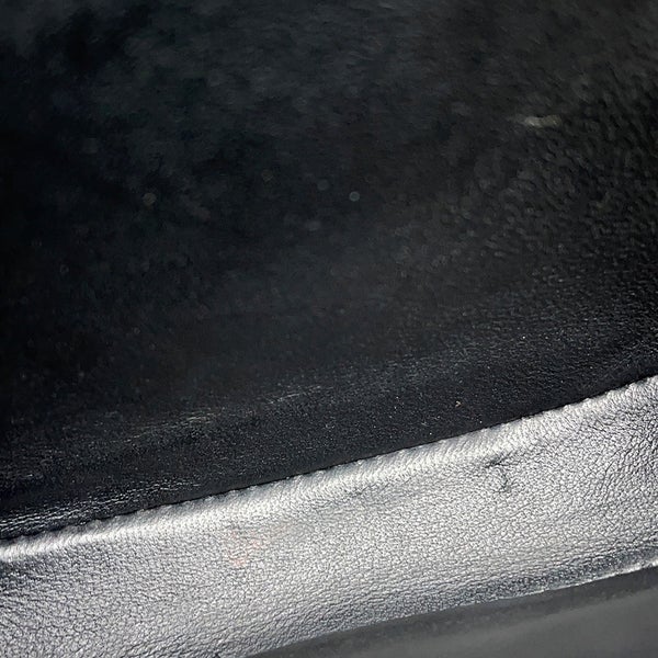 セリーヌ ハンドバッグ トリオンフ ミニ ブザス クレア カーフレザー 10L063 CELINE ミニバッグ 2wayショルダー 黒