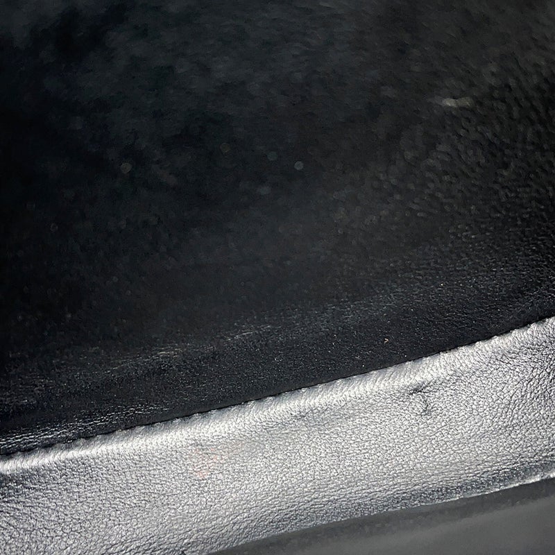 セリーヌ ハンドバッグ トリオンフ ミニ ブザス クレア カーフレザー 10L063 CELINE ミニバッグ 2wayショルダー 黒