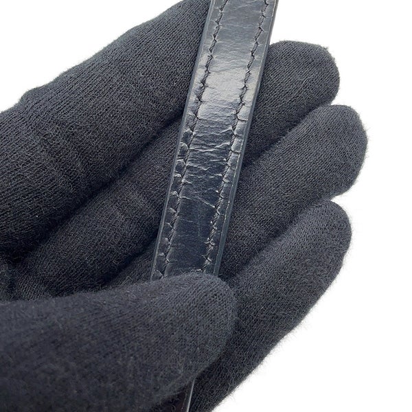 セリーヌ ハンドバッグ トリオンフ ミニ ブザス クレア カーフレザー 10L063 CELINE ミニバッグ 2wayショルダー 黒